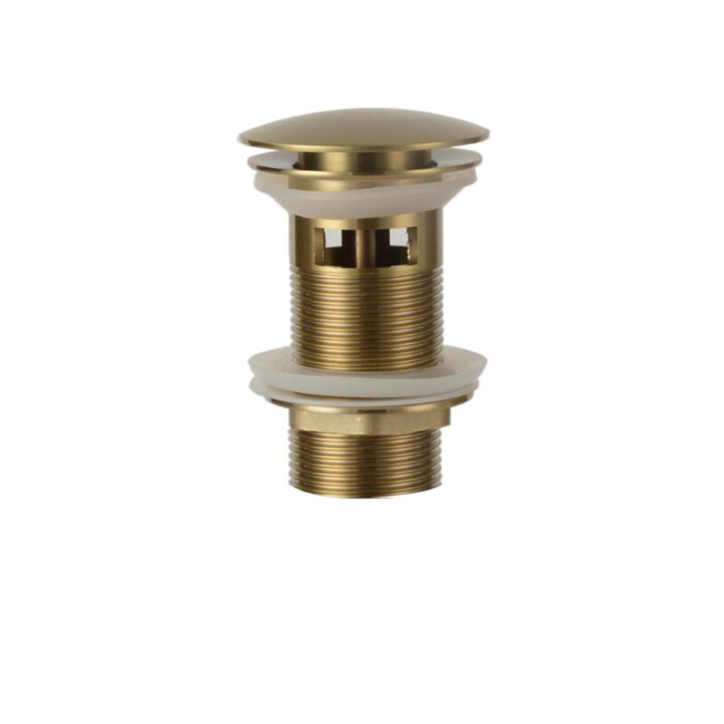 Click Waste Marseille Brushed Gold