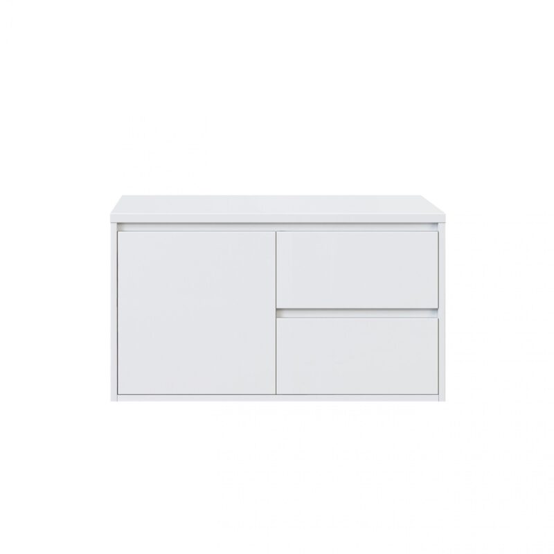 Onderkast Manchester 90cm Hoogglans Wit