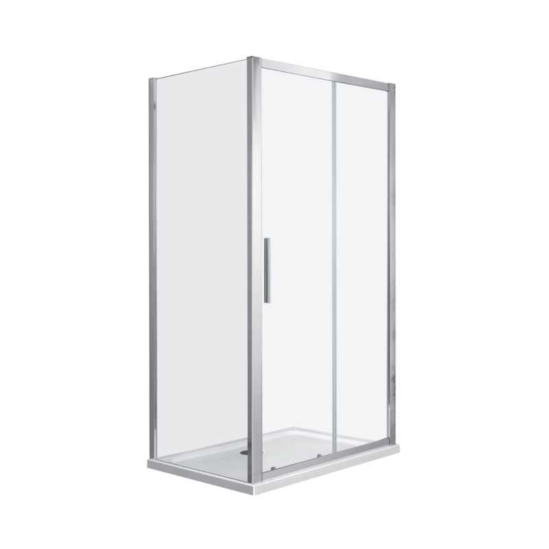 Douchecabine Brescia 120×80cm Chroom