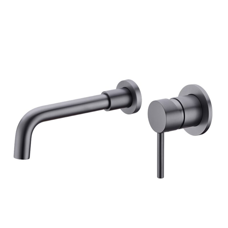 Wastafelkraan Valencia Gun Metal
