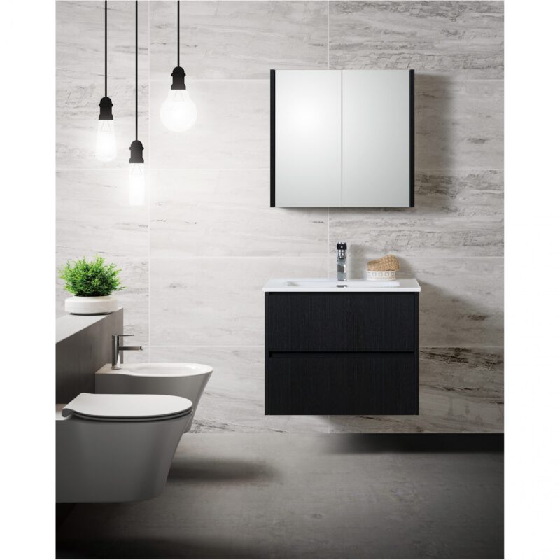 Badmeubelset Londen 60cm Zwart