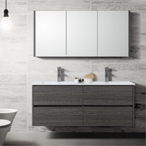 Badmeubelset Londen 120cm Grijs