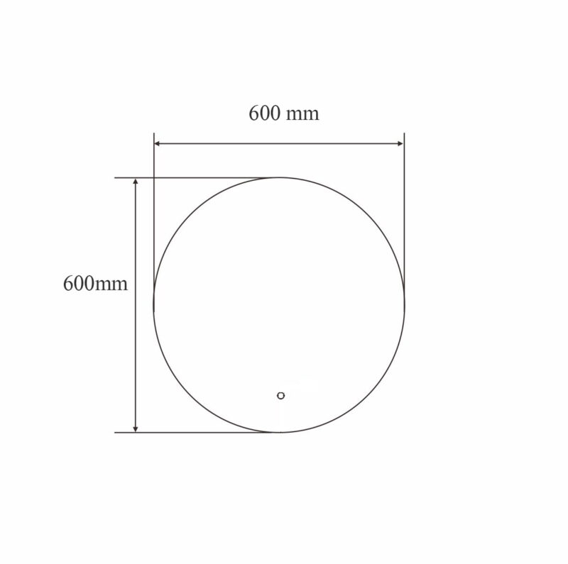 Spiegel München Ø 60cm - Afbeelding 3