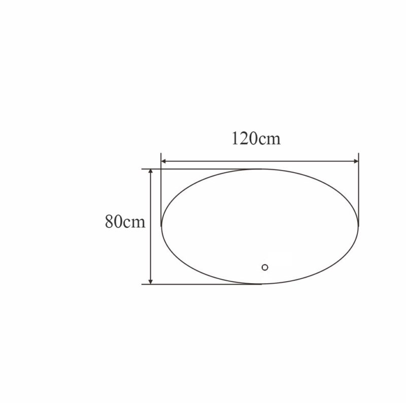 Spiegel Bremen 120x80cm - Afbeelding 3