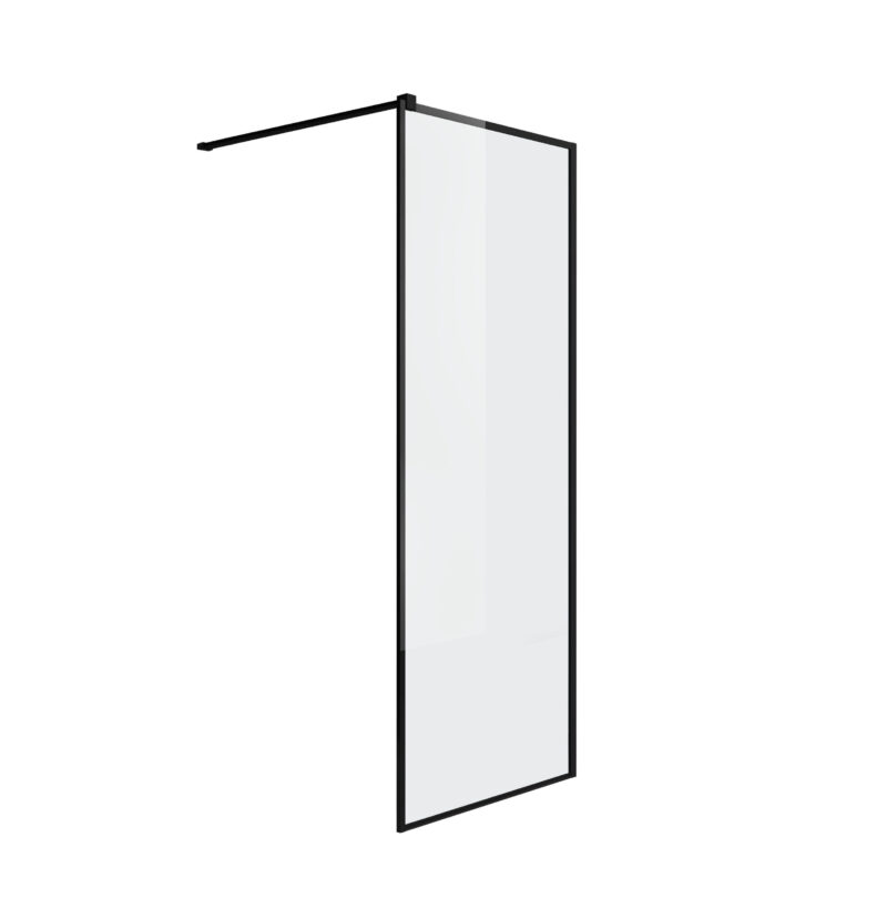 Inloopdouche Modena 80cm Zwart