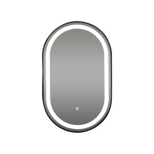 Spiegel Dortmund 50x80cm Zwart