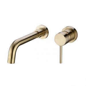 Wastafelkraan Valencia Brushed Gold