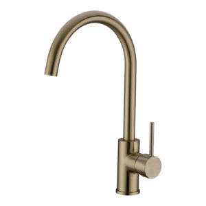Keukenkraan Novara Brushed Gold