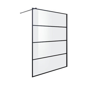 Inloopdouche Monza 100cm Zwart