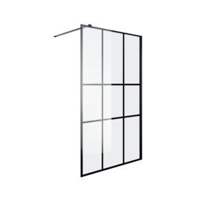 Inloopdouche Torino 100cm Zwart