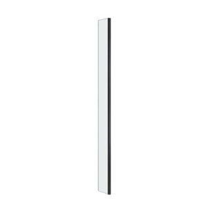 Zijpaneel Verona 20cm Zwart
