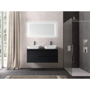 Badmeubelset Birmingham 120cm Zwart