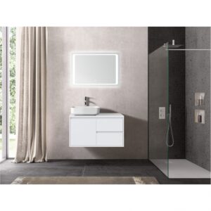 Badmeubelset Birmingham 90cm Hoogglans Wit