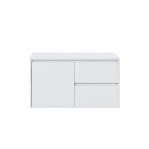 Onderkast Manchester 90cm Hoogglans Wit