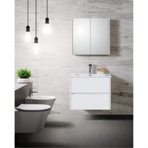Badmeubelset Londen 60cm Hoogglans Wit