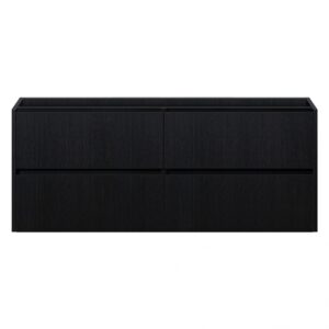 Onderkast Liverpool 120cm Zwart