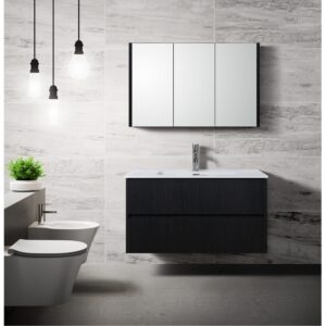 Badmeubelset Londen 80cm Zwart