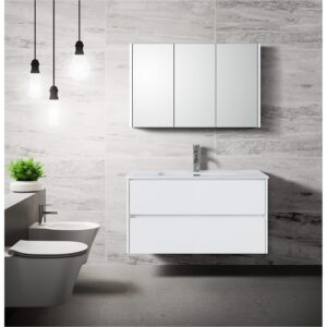 Badmeubelset Londen 80cm Hoogglans Wit