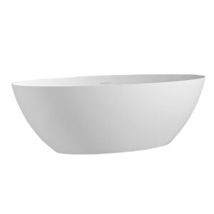 Vrijstaand Bad Malmö 180cm Wit