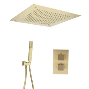 Showerset Porlezza Plafondunit Brushed Gold