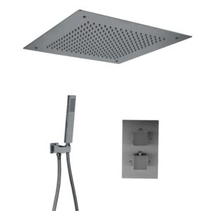 Showerset Porlezza Plafondunit Gun Metal