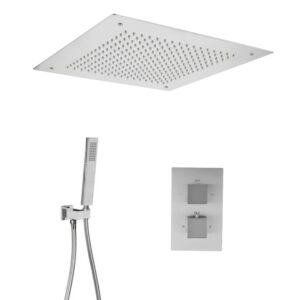Showerset Porlezza Plafondunit RVS