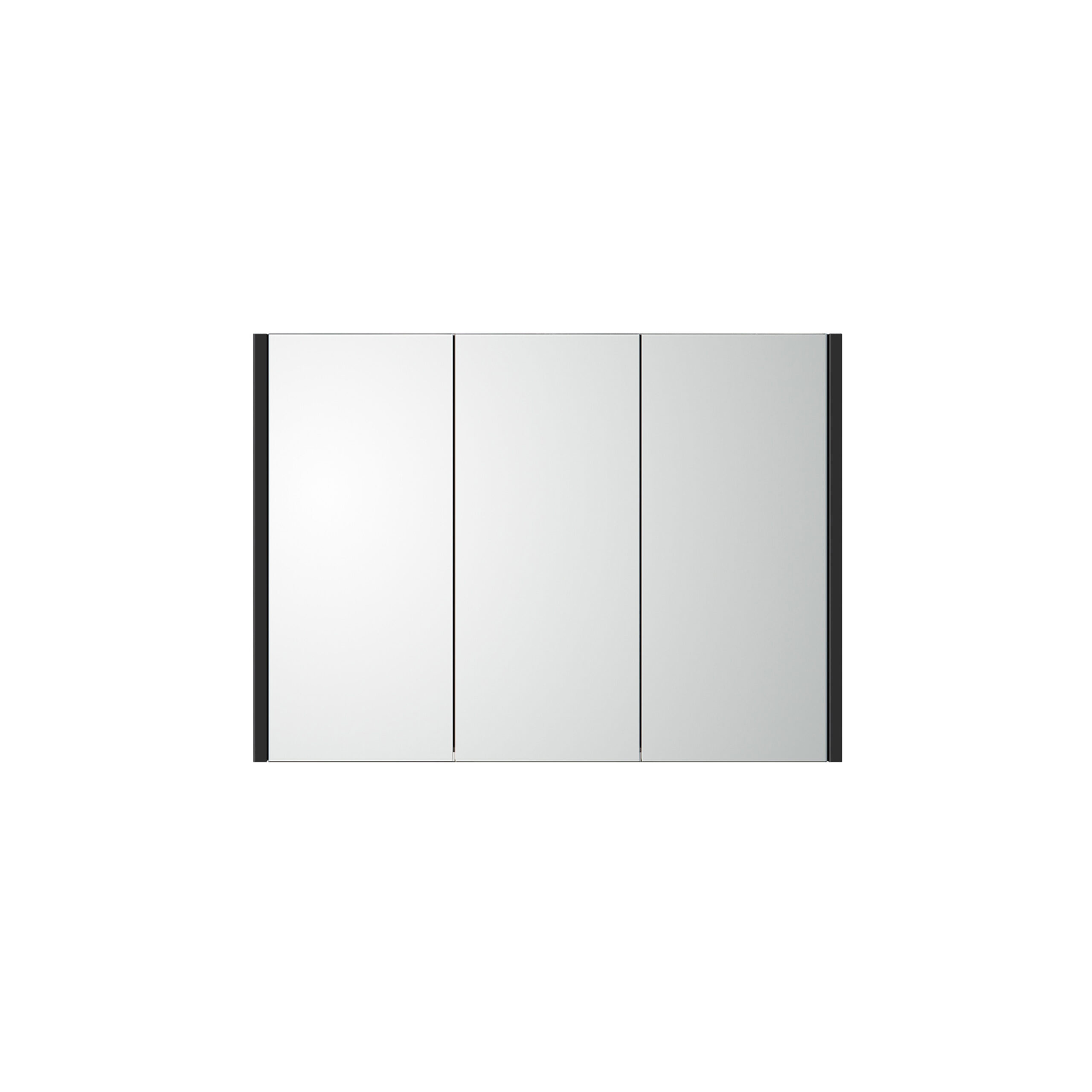 Spiegelkast Leeds 80cm Mat Zwart