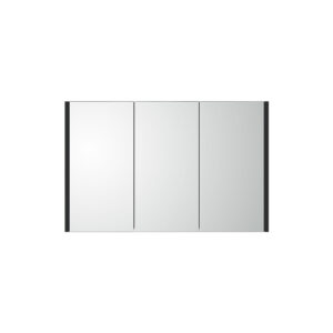 Spiegelkast Leeds 90cm Mat Zwart